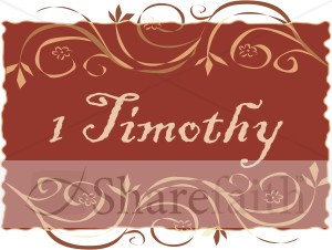 1 Timothy in a Frame