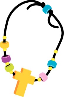 Cross and Beads Necklace