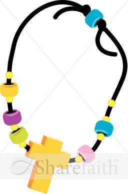 Cross and Beads Necklace