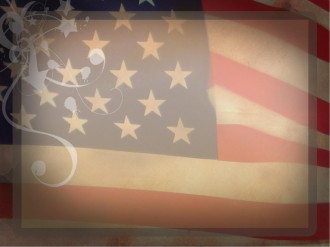 Patriotic American Flag