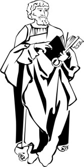 St. Peter in Black and White