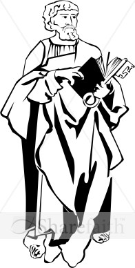 St. Peter in Black and White