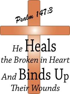 Cross with Psalm Scripture