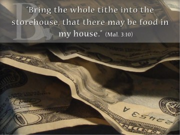 Tithing PowerPoints