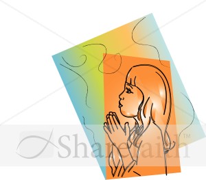 Prayer with a Rainbow