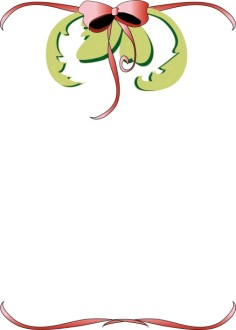 Red Ribbon Border