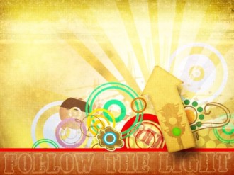 Follow the Light Christian Wallpaper