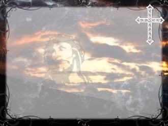 Text Ready Photo with Jesus and a Cross