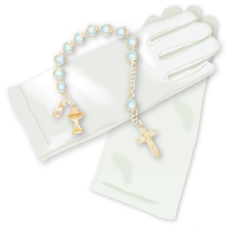 Gloves and Rosary