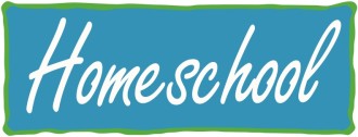 Homeschool Banner in Blue