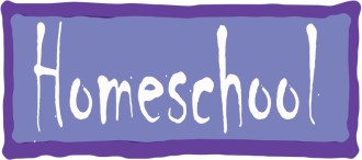 Homeschool Banner in Purple