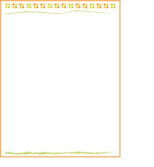 Bright and Fun Border