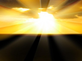 Sunrise with Big Rays