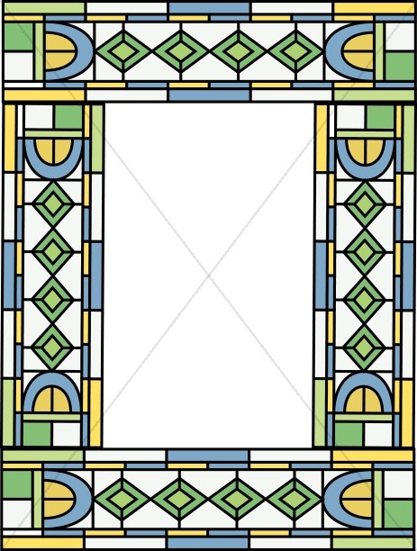 stained glass clip art borders - photo #26