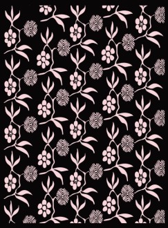Pink on Black Church Background