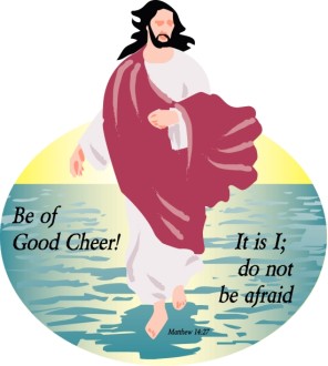 Jesus Walks on Water with Words