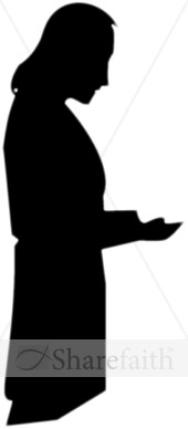 Silhouette of Petition to God