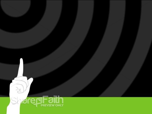 Finger Pointing to God
