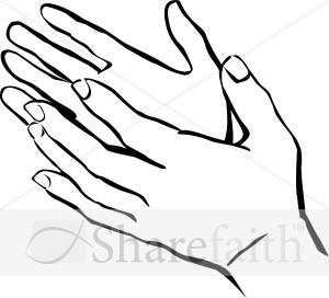 Hands Uplifted Clipart