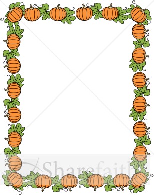 Pumpkin Border