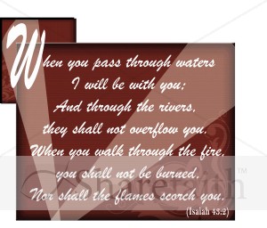 Isaiah Verse Word Art