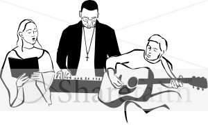 Black and White Worship Band