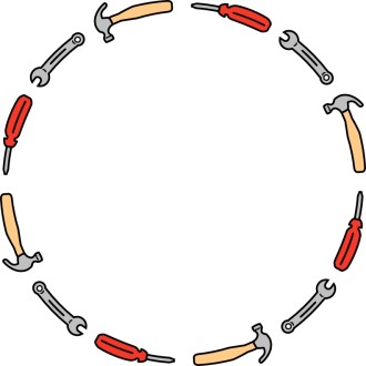 Round Tool Border