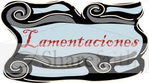 Spanish Title of Lamentaciones
