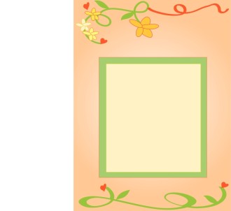Flowery Frame