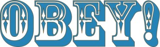 Obey Word Art