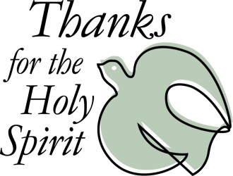 Thanks for the Holy Spirit