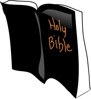 Upright Bible Clipart