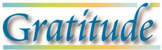 Gratitude Word Art