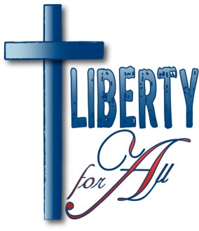 Liberty Cross Word Art