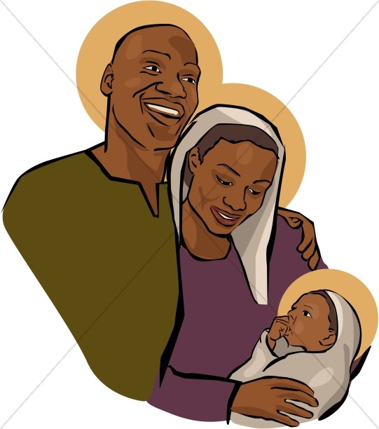 free clip art of the holy family - photo #50