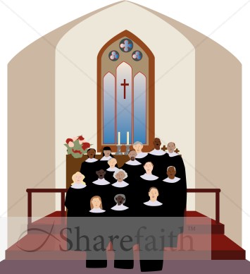Church Choir Clipart