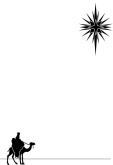 Nativity Scene Border