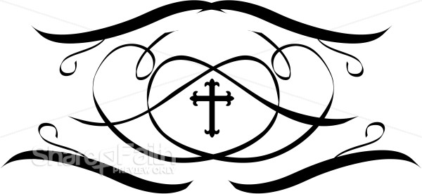 Decorative Cross Page Accent