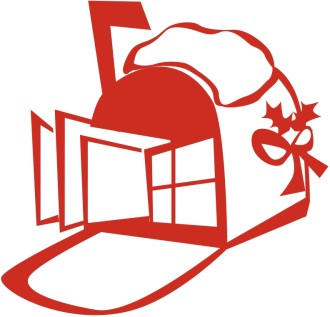 Red Christmas Mailbox
