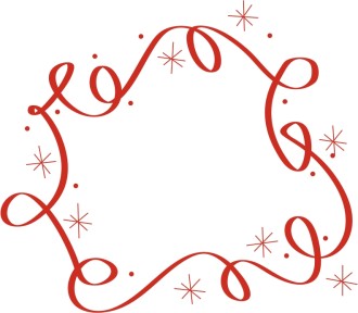 Swirls and Stars Border