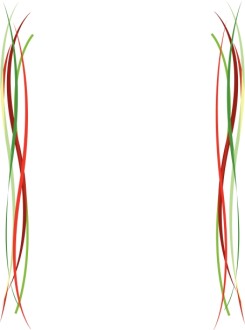 Curvy Lines Border