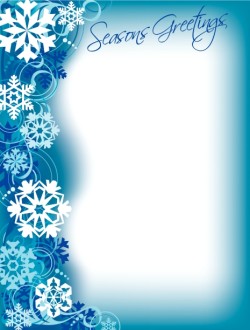 Seasons Greeting Border