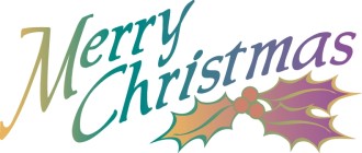 Merry Christmas Rainbow
