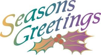 Seasons Greetings with Holly