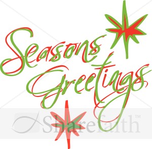 Abstract Seasons Greetings