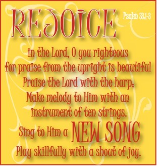 Rejoice Psalm