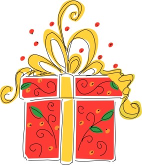 Big Red Present