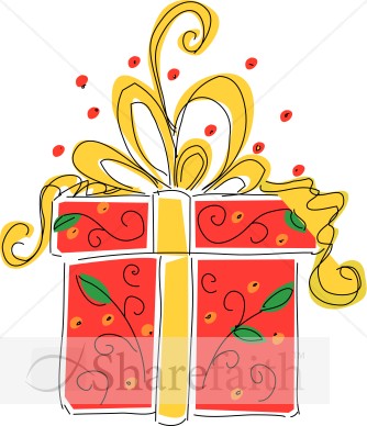 Big Red Present