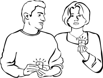 People at Candlelight Service