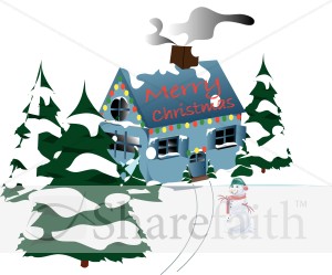 House at Christmas